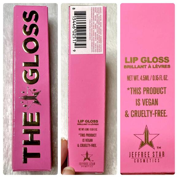 NIB Jeffree Star Midnight Lick The Gloss Lip Gloss Black 4.5 ml - Picture 6 of 9
